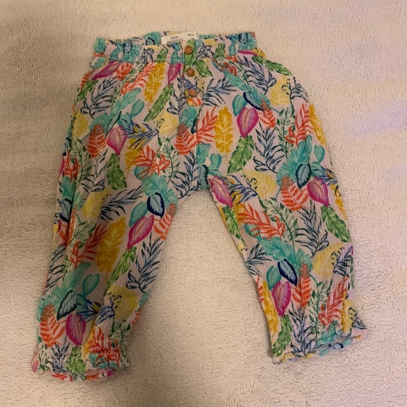 Zara Bottoms Zara Baby Girl Summer Pants Poshmark